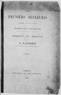 Les pruniers refleuris : poème tonquinois / Nhi do mai. 1884