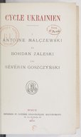 Malczewski, Antoni (1793-1826)