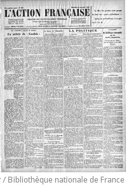 L'Action française (Paris. 1908)