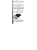 Recueils de reglemens, edits, declarations et arrets : concernant le commerce, l'administration de la justice et la police des colonies françaises de l'Amérique 1744-1745
