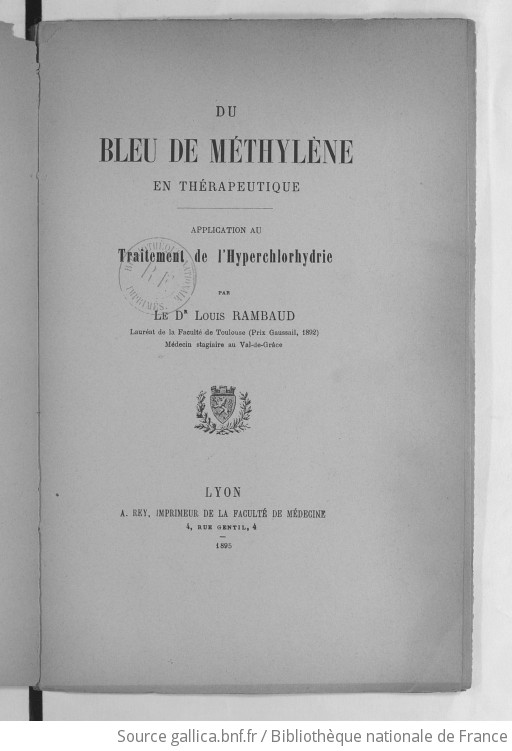Bleu de Méthylène: Le guide ultime d'un traitement prometteur pour les  troubles et les maladies by Adams M. Franklin