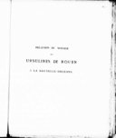 Relation du voyage des dames religieuses Ursulines de Rouen à la Nouvelle-OrléansM.-M. Hachard. 1872