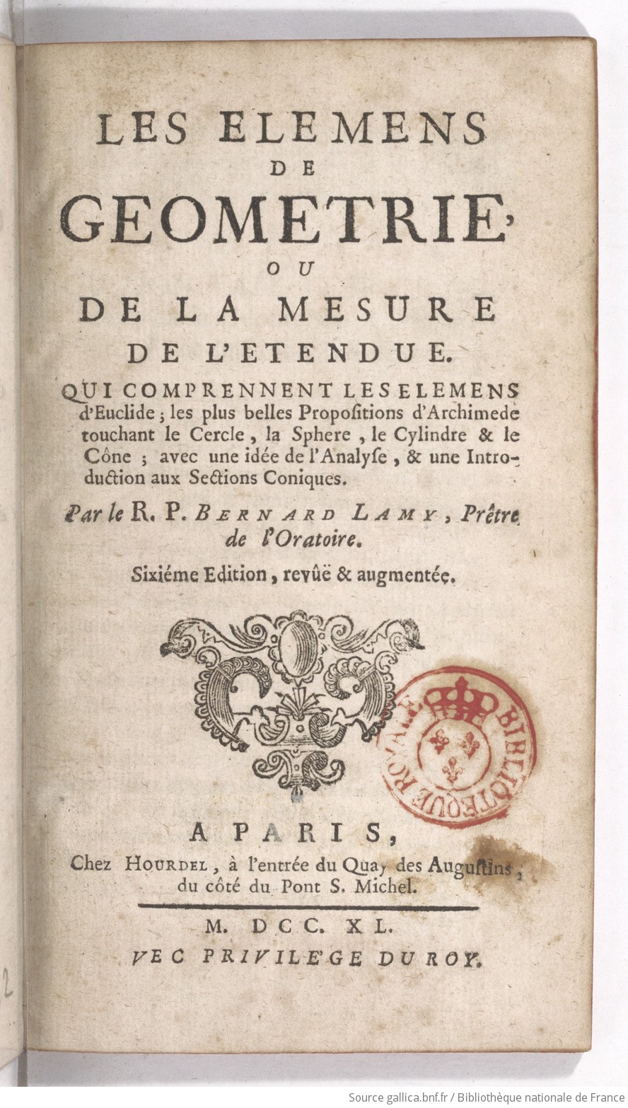 Leçons de géométrie suivies de notions élémentaires de géométrie  descriptive by P.L. CIRRODE: hardcover (1844)