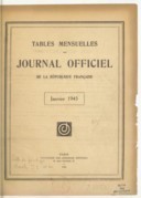 Journal officiel de la république française lois et décrets