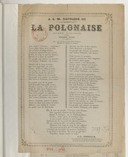 La Polonaise à S. M. Napoléon III  J.-L. Gonzalle. 1863