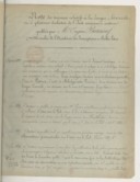 Note des travaux relatifs à la langue sanscrite et à plusieurs dialectes de l'Inde ancienne et moderne. E. Burnouf