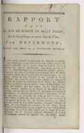 Rapport fait au nom du comité de salut public, sur la Guadeloupe et autres Iles-du-Vent. J, Defermon. 1795