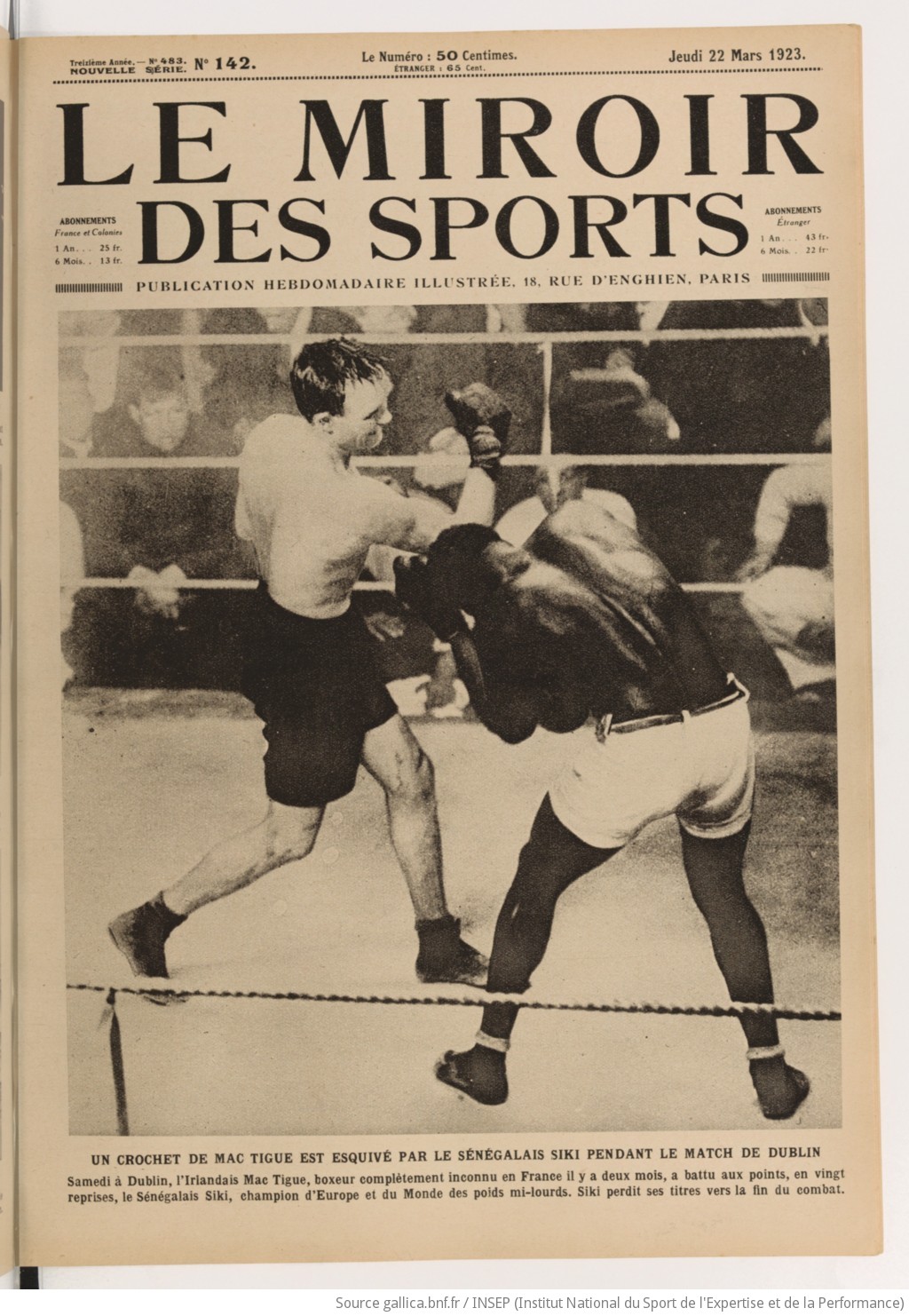 Le Miroir des sports : publication hebdomadaire illustrée - View 1 - Page 177