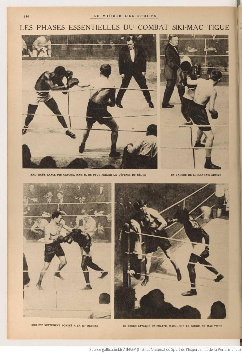 Le Miroir des sports : publication hebdomadaire illustrée - View 8 - Page 184