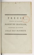 Recueils de pièces imprimées concernant les colonies. Haïti, Saint Domingue. L-E, Moreau de Saint-méry. 1789-1791