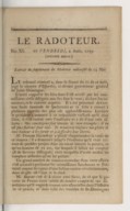 Le radoteur  1793