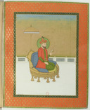 Bâbur (r. 1494-1530). Recueil des portraits des empereurs moghols  1774