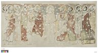 [Abou Seifein : monument, fresque de l'abside de la chapelle supérieure nord de l'église] / Lenthéric ; Laferrière