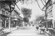 La rue Catinat à Saigon  1930