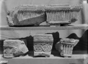 [Médamoud : objet archéologique, chapiteaux byzantins (Inv. 5500, 5527, 5528, 5549)]