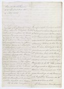 Original Protocol of the Delivery of Louisiana by Spain to France, at New Orleans on November 30, 1803  1803