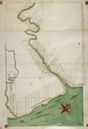 Plan cadastral de Batiscan  1725