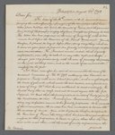 Letter from Thomas Jefferson to Gouverneur Morris with enclosures on Genet Affair  1793