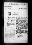 Mémoire pour une indemnité  F. Lejamtel. 1783