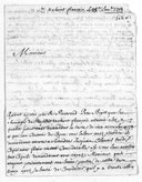 Lettre de Marguerite Hertel de La Fresnière  [...] à l'intendant Beauharnois de La Chaussaye  1703