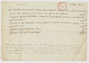 "Médailles acheptées de M. le procureur général, environ le mois de janvier 1676 ", et payées du reste d'une lettre de change de douze mille livres qui avoit esté donnée à M. Vaillant pour achepter les médailles de M. Rosini, à Venise", "cotté 137".