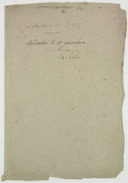 Pièces relatives à l'entrée des médailles de Sainte-Geneviève au Cabinet, 1793-1794 .