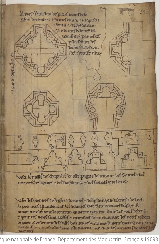 Villard De Honnecourt , Album De Dessins Et Croquis . | Gallica