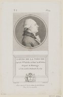 Louis de La Touche : cap.e de v.aux du Roi, et chan.er de Mr d'Orleans député de Montargis à l'Assemblée nationale de 1789  C. T. Labadye. 1789-1791