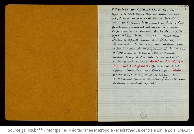 Fonds Léo Malet. Fonds Numérisé. Manuscrits Et Tapuscrits. Le 31ème ...