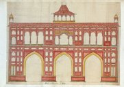 Monuments de Delhi. Par un architecte de Shuja ud-Daula 1774