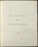 Le Pilote de Cochinchine  F. E. de Rosili Mesros. 1791-1807