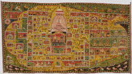 Plan du temple de Jagannatha à Puri, Orissa  19e