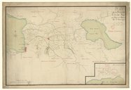 Plan de la plaine du Cul-de-Sac du Port-au-Prince, isle de Saint-Domingue levé. C-F. Hesse. 1780