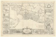 Théâtre de la guerre dans l'Inde sur la coste de Coromandel  J. Bourcet. 1770