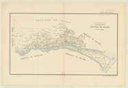 Cochinchine française. Plan topographique de la province de Mytho  L. Ménard. 1890
