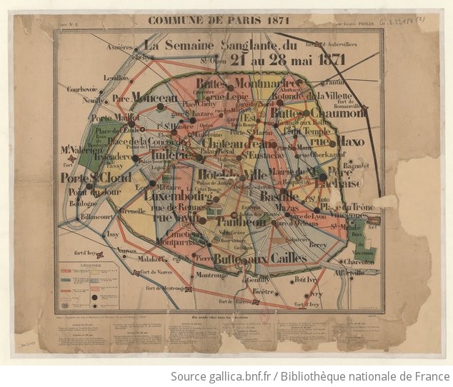 Commune De Paris, 1871, Par Charles Proles La Semaine Sanglante Du 21 ...