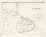 Carte de la Guyane d'après les termes du traité d'Utrecht. L, Bouffard. 1843