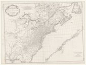 Canada, Louisiane et terres angloises  J.-B. Bourguignon d'Anville. 1755