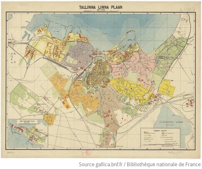 Tallinna linna plaan | Gallica