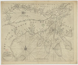 A new & correct chart shewing the goeing over the braces wiyh the sand shoals depth of water and anchorage from Point Palmiras to Hughley in the Bay of Bengal. 17...