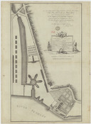 A plan of the docks, slips, and dock yard, constructing at Calcutta. Henry Watson. 1777