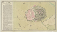  Plan de la ville et du fort de Thiagar. Jean. Bourcet. 1759