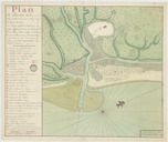 Plan de l'enceinte de Mazulipatam. Duez de Fontenay. 1759