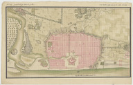   Pondichéry, ancien plan / [communiqué par d'Estaing]. 1760