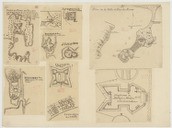 [Plans de divers ports de Ceylan et de quelques ports de l'océan Indien] Date d'édition. 16..-17..