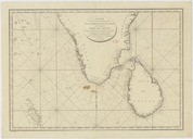  Carte de la partie méridionale de la presqu'isle de l'Inde qui comprend l'isle de Ceylan. 1798-1799