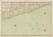 Carte particuliere des costes de Canara et de Malabar, avec les sondes. 16..-17..