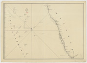 [Les îles Lacardives et la côte de Malabar] / Lemoine fils delineavit.  Le Moyne, François-Pierre. 1764