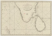 Carte de la partie méridionale de la presqu'isle de l'Inde qui comprend l'isle de Ceylan. François Etienne de.Rosili Mesros. 1798-1799