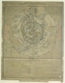Hémisphère céleste boréal avec légende en chinois et annotations manuscrites en latin  J.-F. Foucquet. 1722